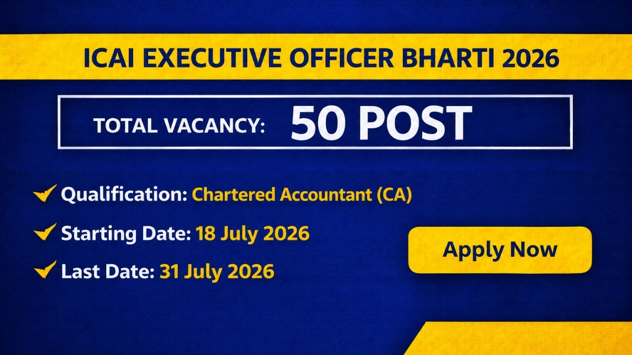 icai-executive-officer-bharti-2026